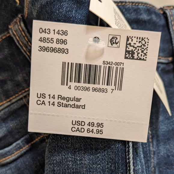 SOLD American Eagle Festival Flare Ultra Flare Jeans sz 14 NEW NWT Super Flare - Picture 4 of 8